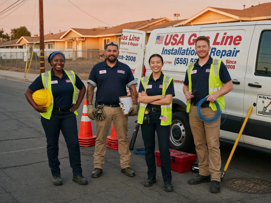 Gas Line Installation company in Mendon, OH